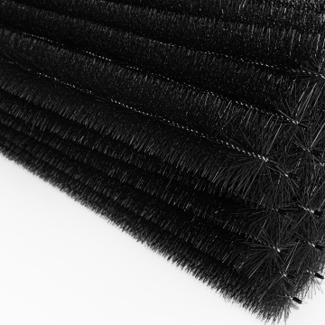 Forega - 35 m lot de 35 brosses pour gouttière de toit longueur- 100 cm; de diamètre - 8 cm - Protection contre les feuilles - Protection contre les martres